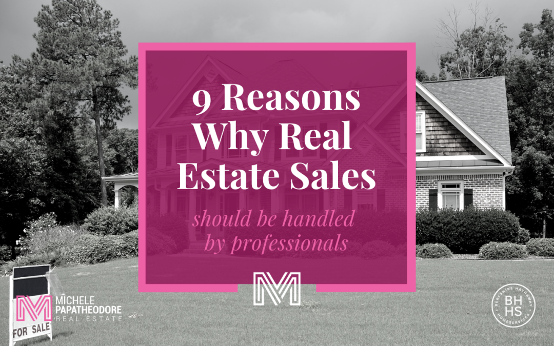 9 Reasons Why Real Estate Sales Should Be Handled By Professionals